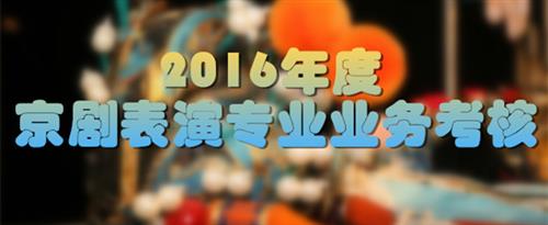 丝袜秘书惨叫国家京剧院2016年度京剧表演专业业务考...